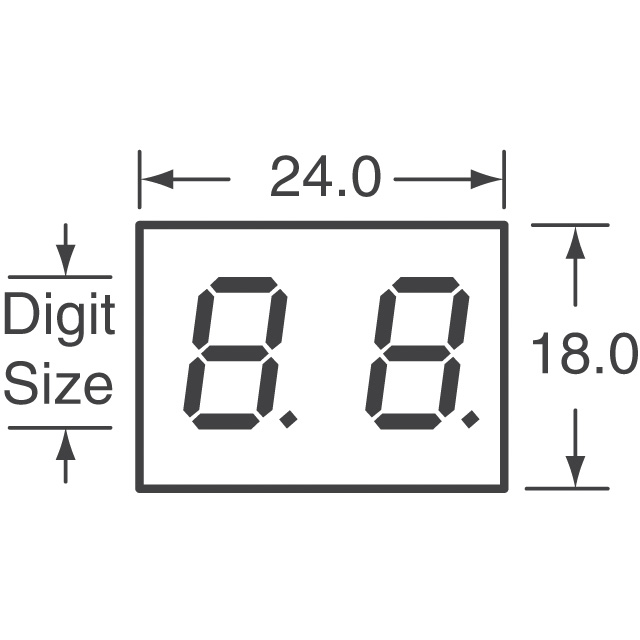 LB-402MD Rohm Semiconductor  Modules d'affichage - Caractères et chiffres à LED